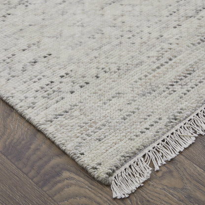 Branson Transitional Solid - Ivory/Pink/Gray