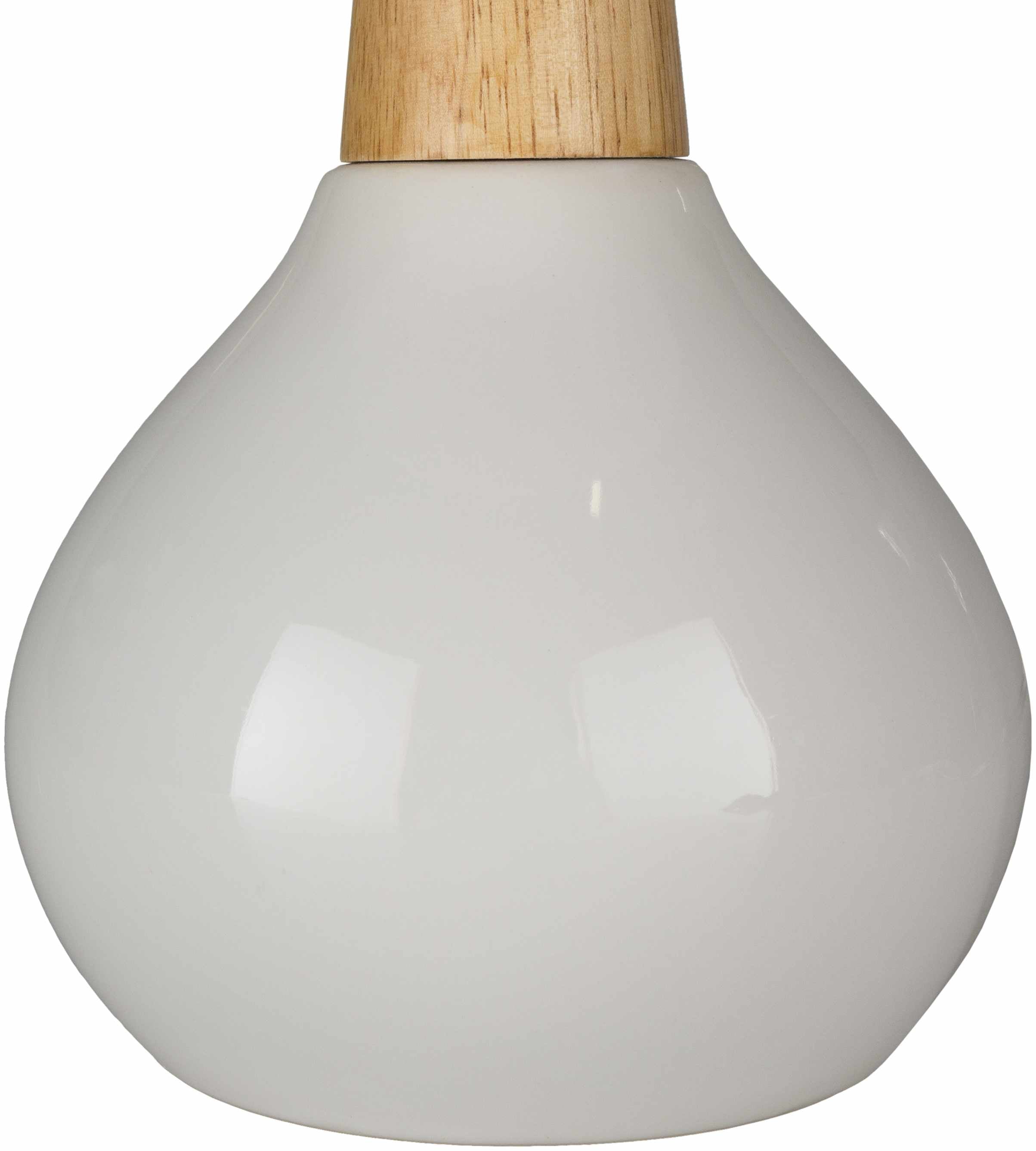 Minimalist White Ceramic Table Lamp