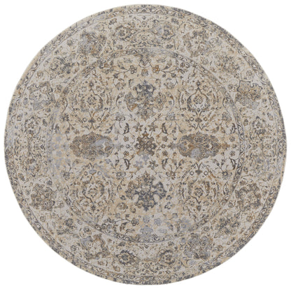 Celene Traditional Bordered - Ivory/Tan/Gray Area Rug