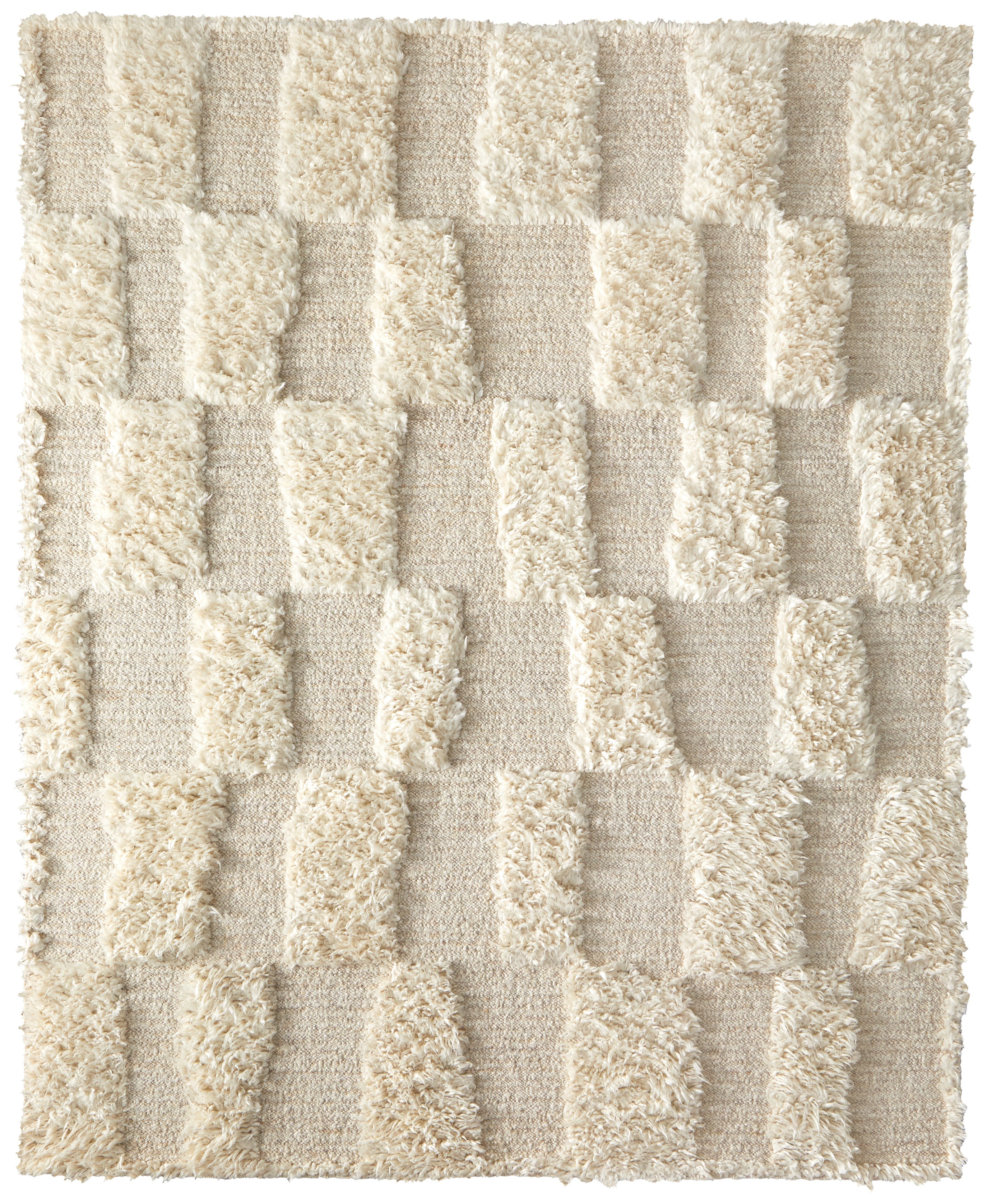 Ashby Transitional Geometric - Ivory Area Rug