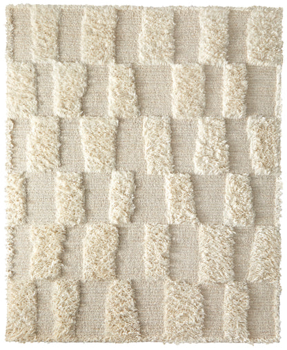 Ashby Transitional Geometric - Ivory Area Rug