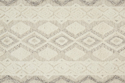 Anica Transitional Geometric - Ivory/Taupe/Gray Area Rug