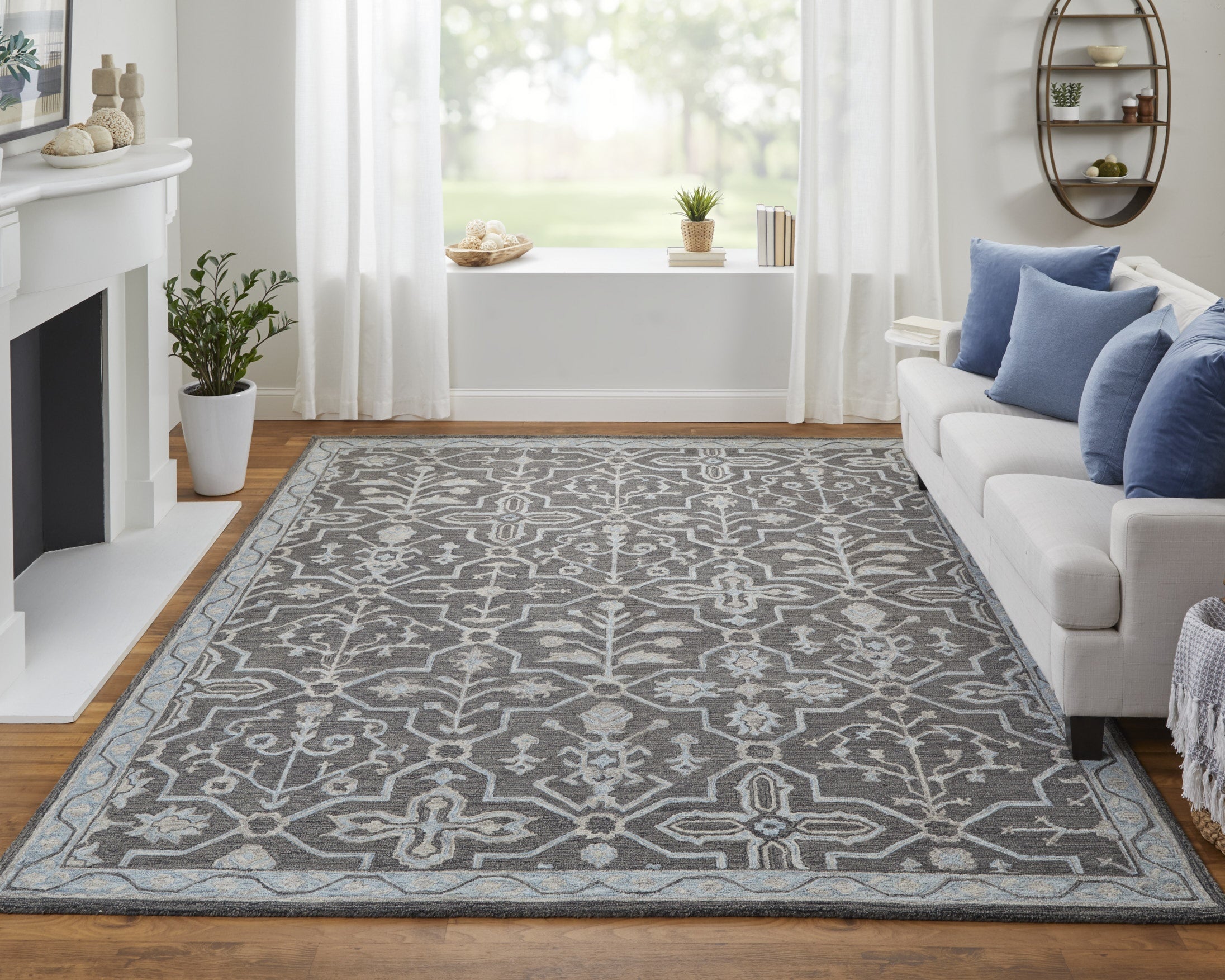 Fallon Traditional Oriental - Taupe/Gray Area Rug
