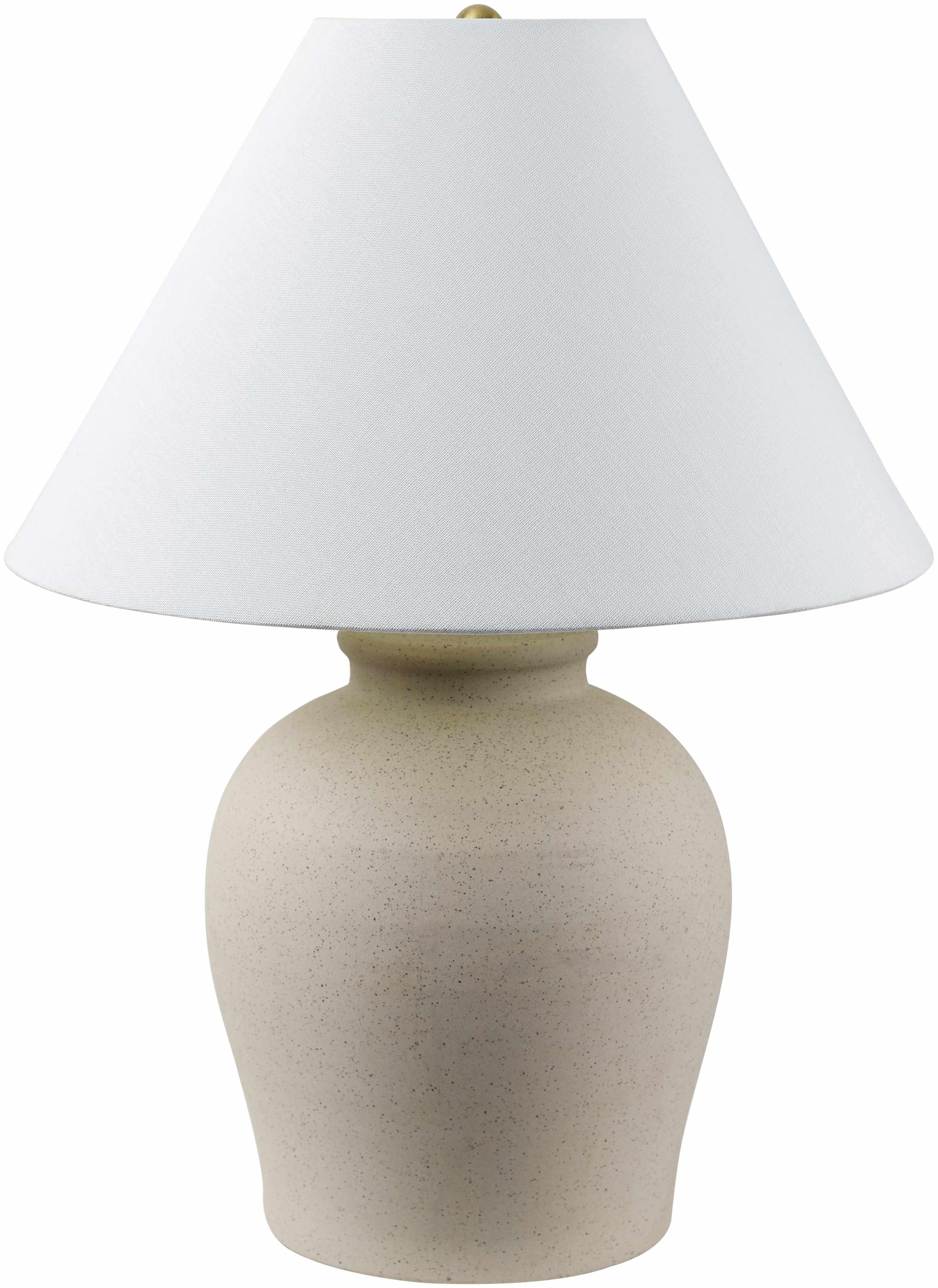 Lalitpur Cream Ceramic Table Lamp