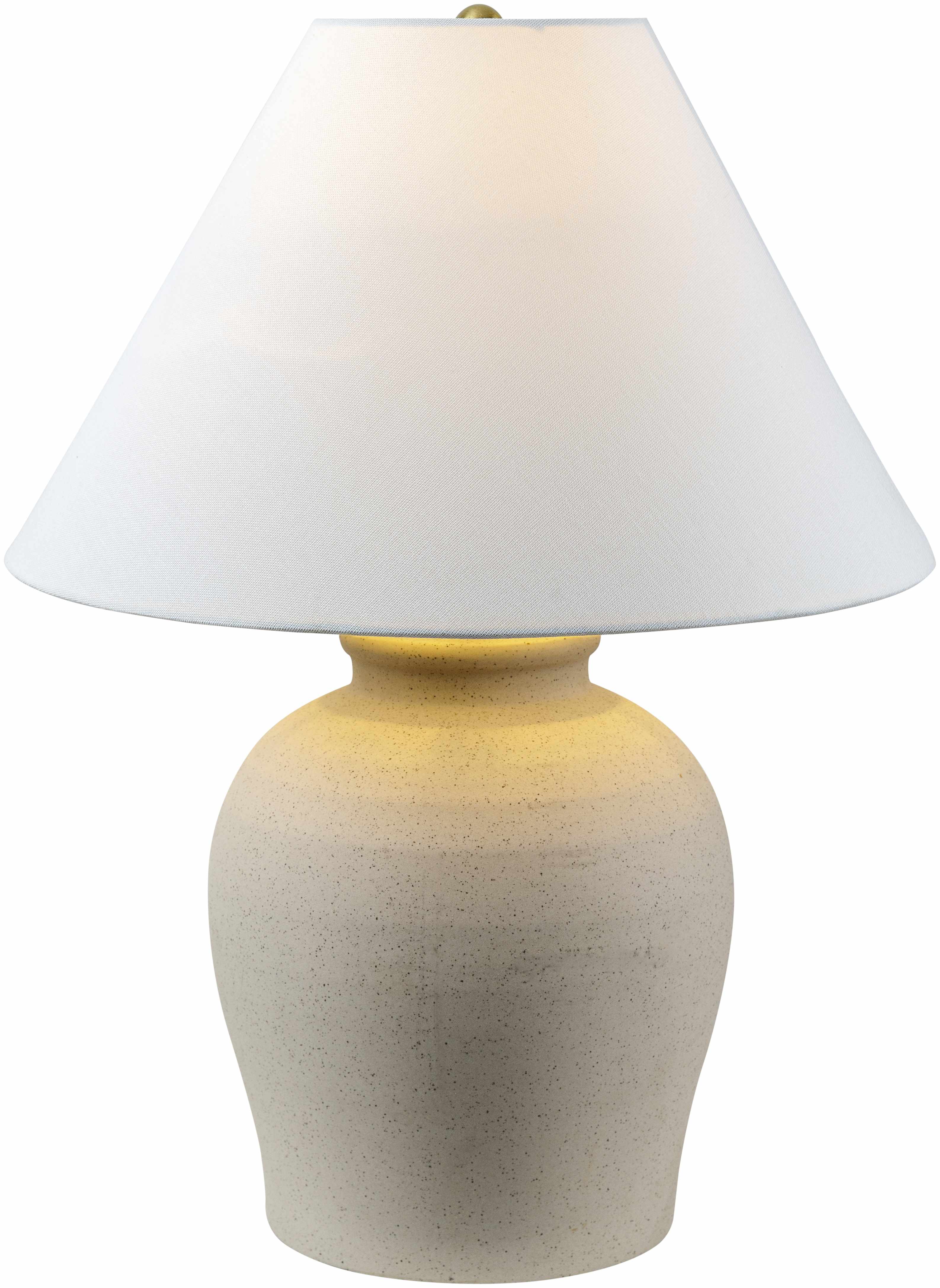 Lalitpur Cream Ceramic Table Lamp