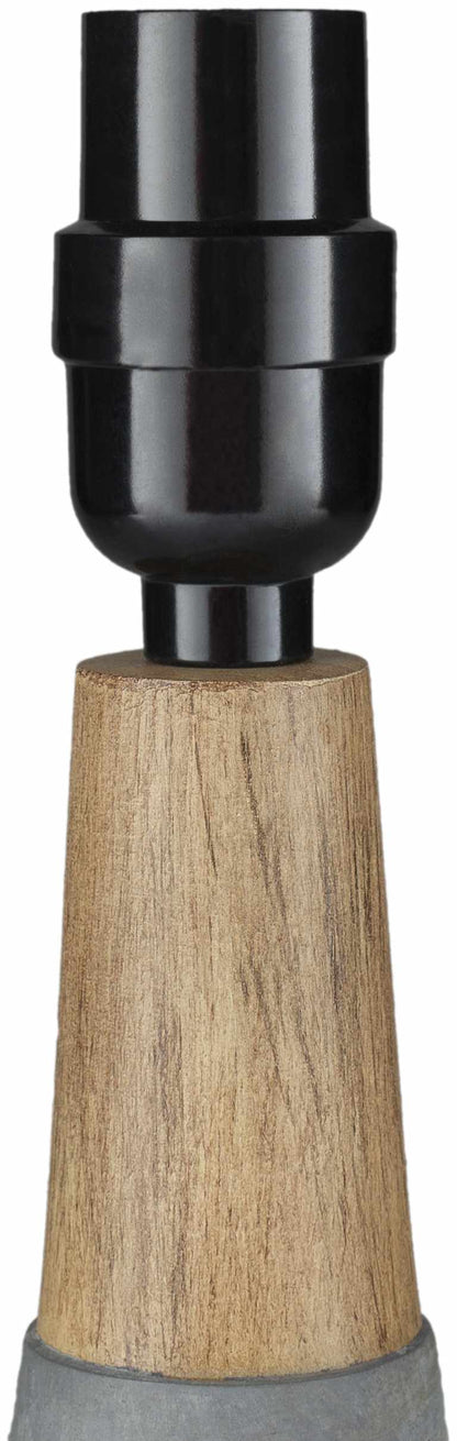 Contemporary Gray Table Lamp