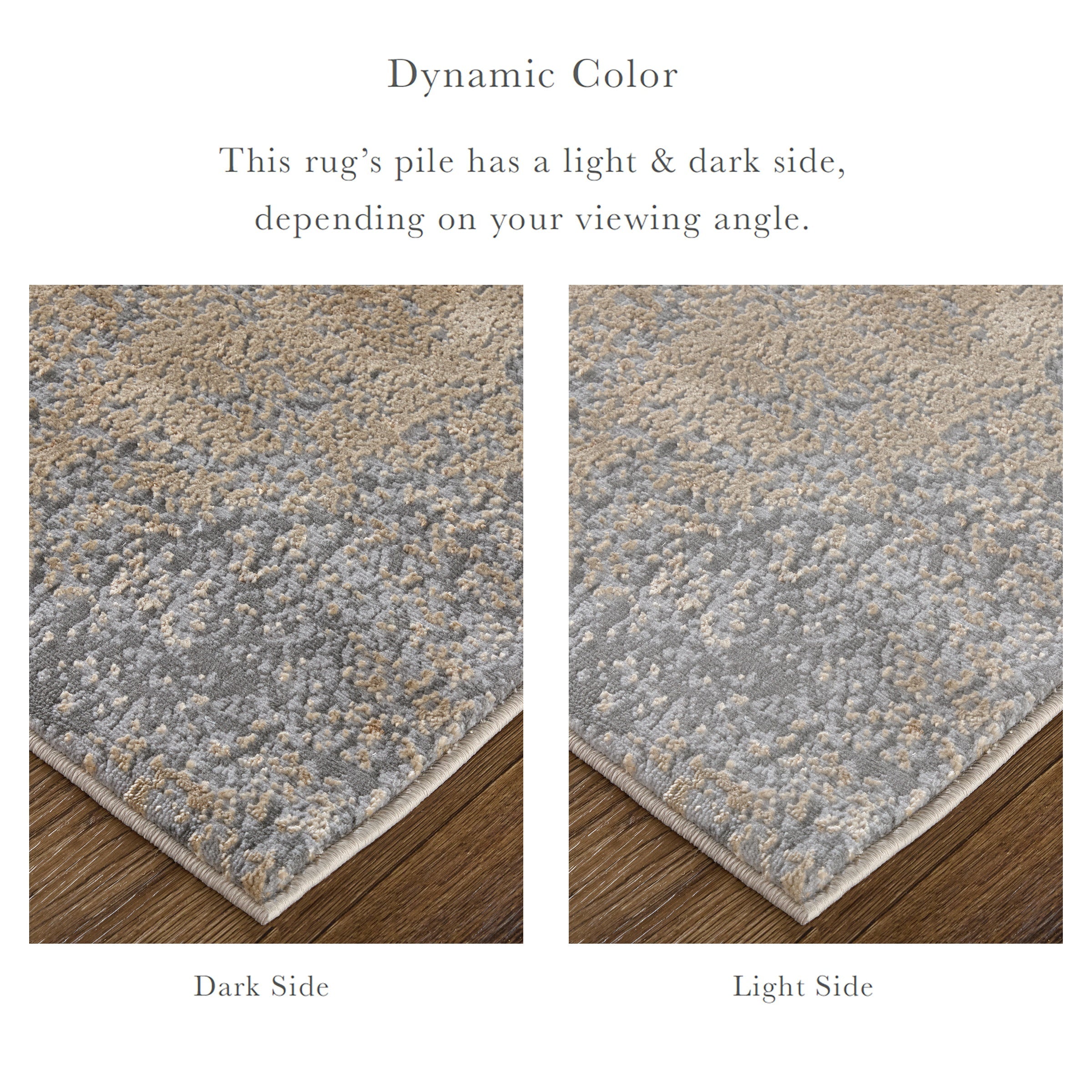 Aura Modern Abstract - Ivory/Gold/Gray Area Rug