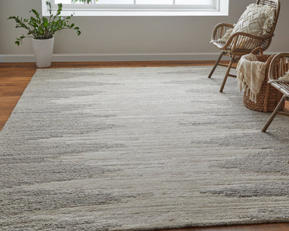 Navaro Modern Gradient & Ombre - Ivory/Tan Area Rug