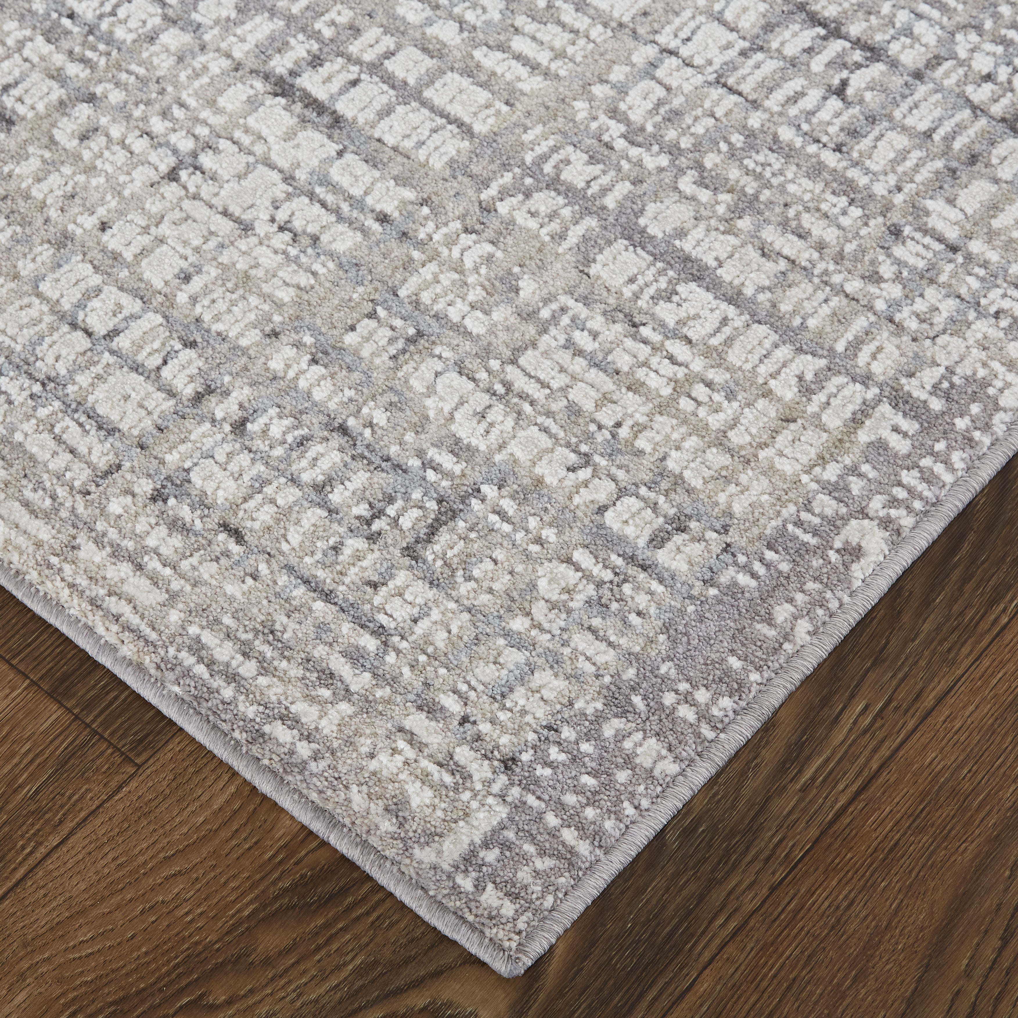 Lennon Transitional Abstract - Taupe/Ivory Area Rug