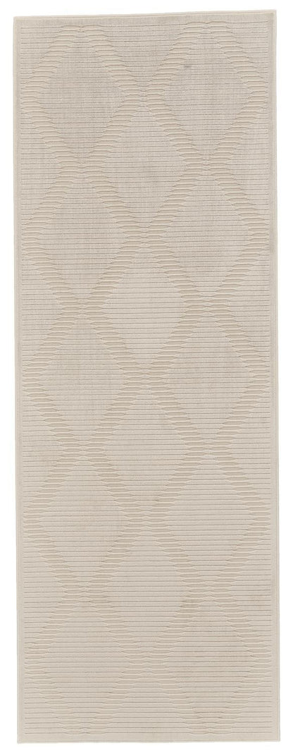 Prasad Modern Geometric - Ivory/Tan Area Rug