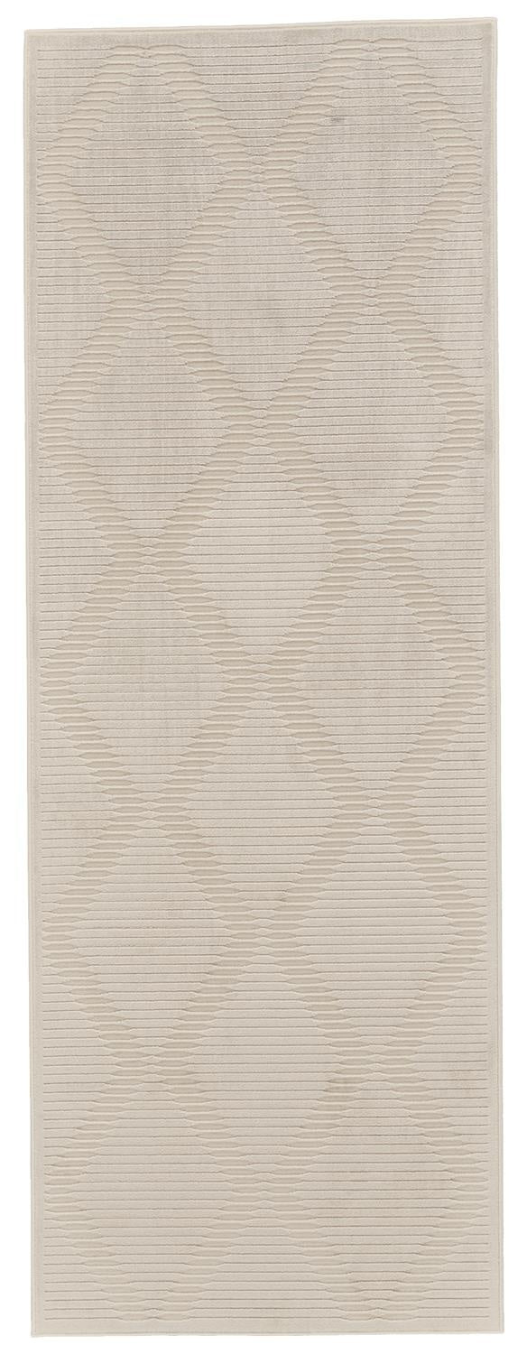 Prasad Modern Geometric - Ivory/Tan Area Rug