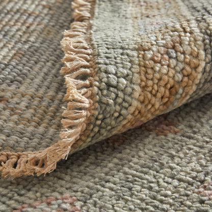 Carrington Traditional Oriental - Gray/Gold/Pink Area Rug