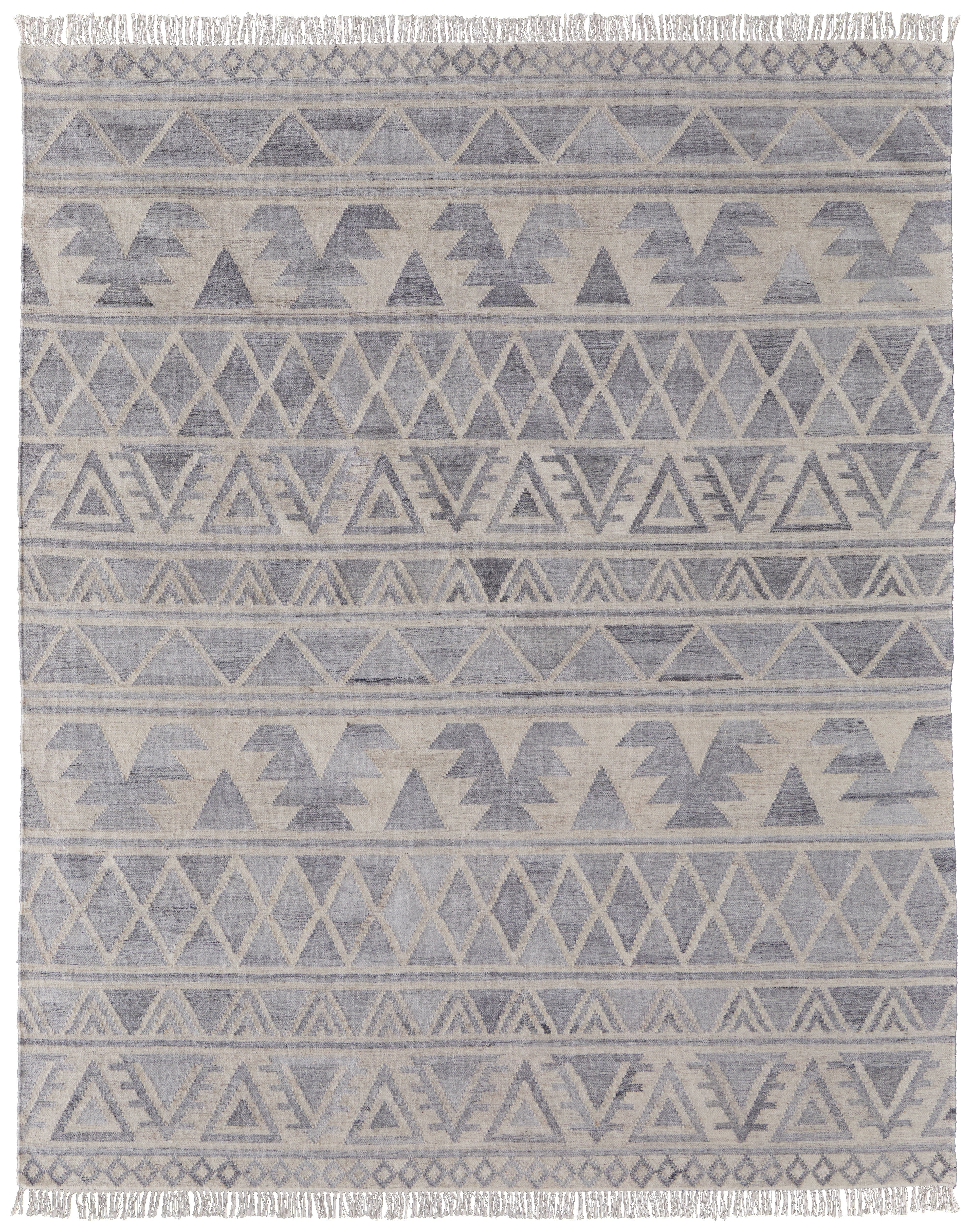 Savona Transitional Southwestern - Ivory/Gray/Blue