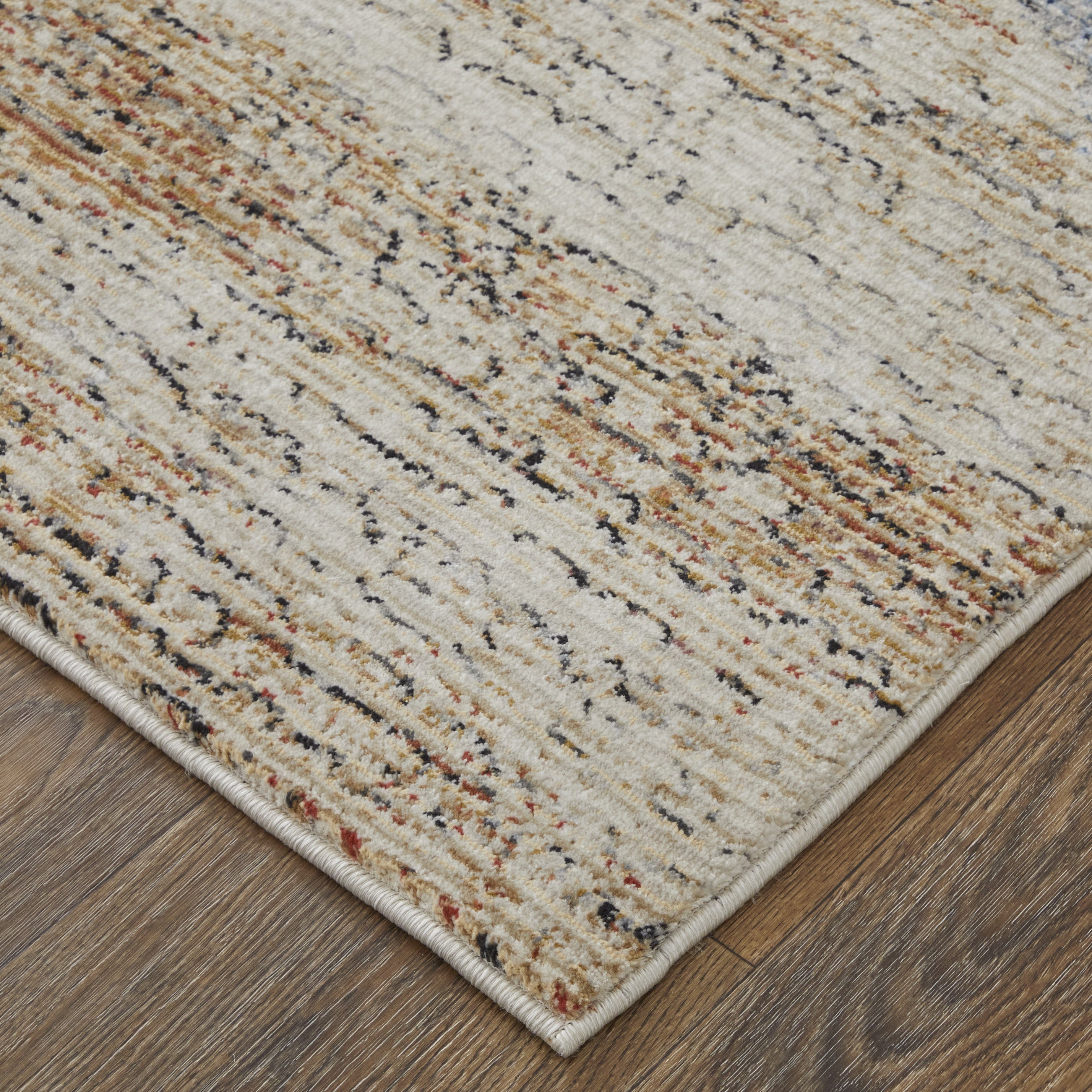Sonora Modern Abstract - Tan/Blue/Gray Area Rug