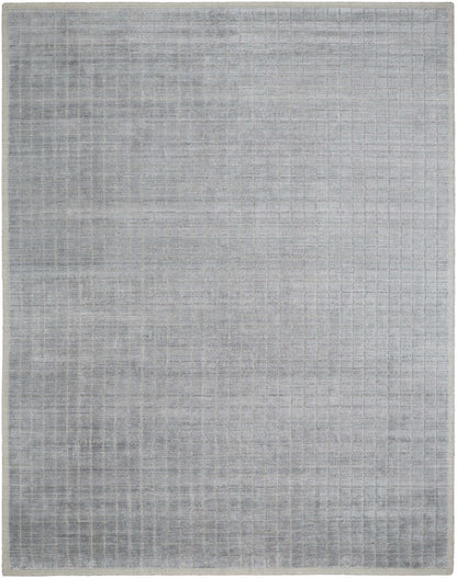 Hand Loomed Serene Denim Wool & Viscose Area Rug
