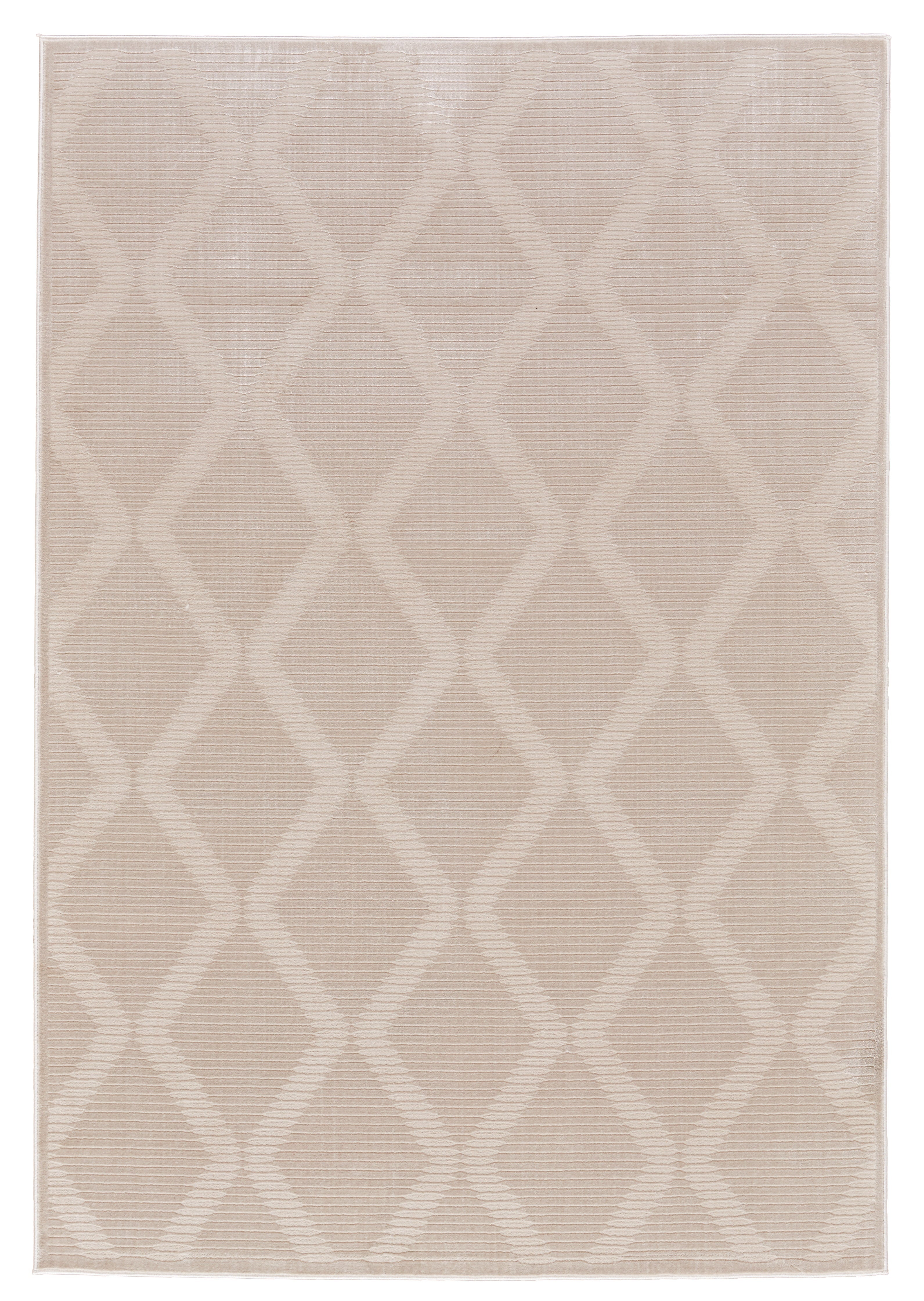 Prasad Modern Geometric - Ivory/Tan Area Rug