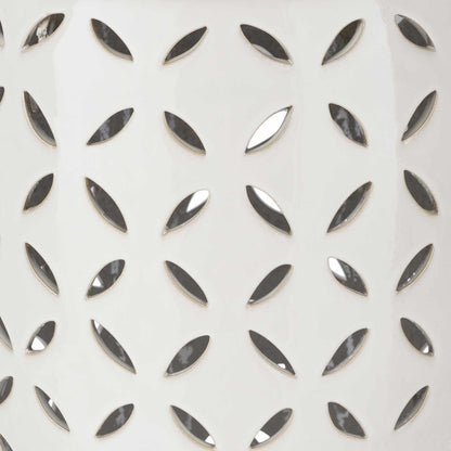 Kiel White Ceramic Stool Table