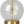 Modern Gold Crackle Glass Table Lamp