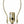 Modern Gold Crackle Glass Table Lamp