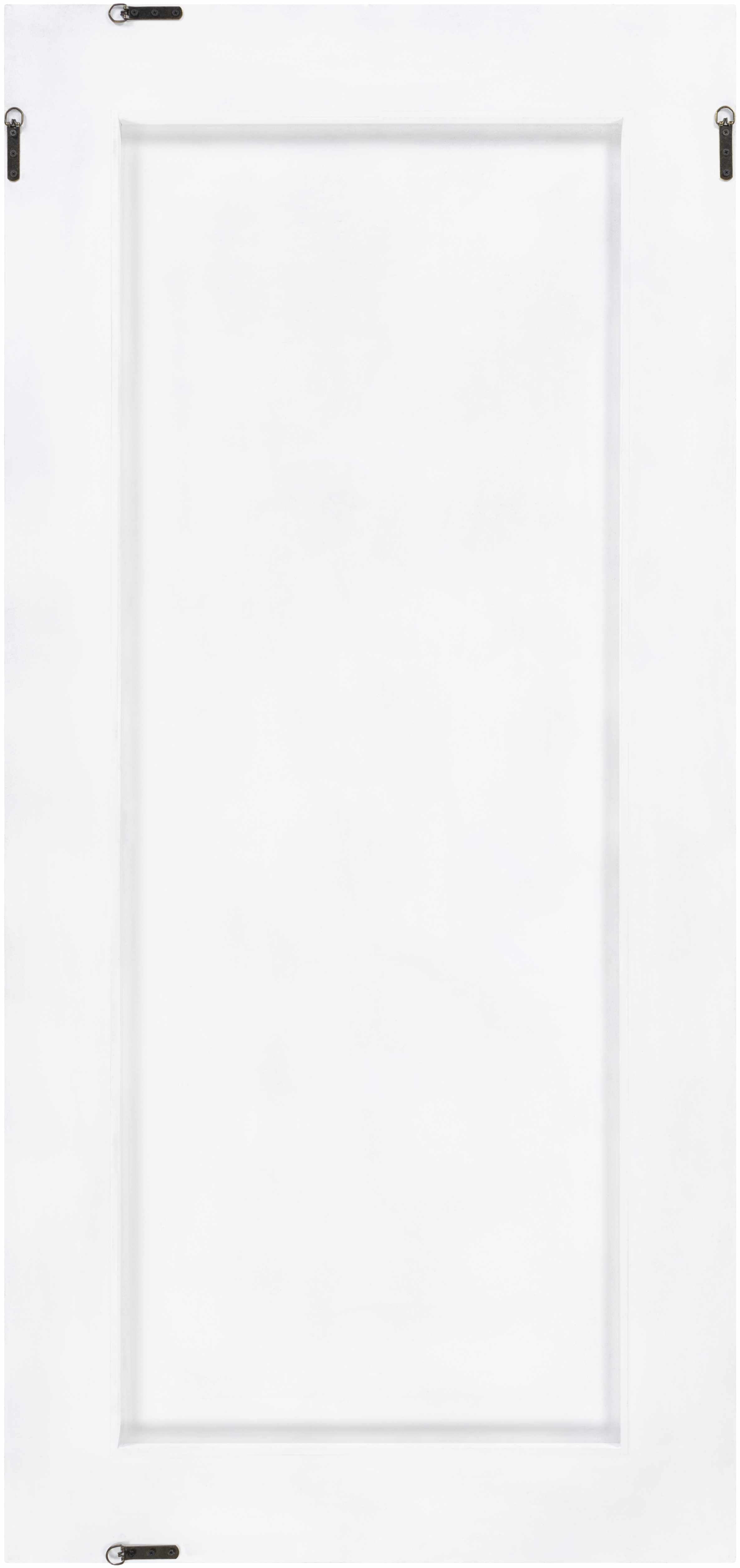 Elegant Chic White Floor Mirror