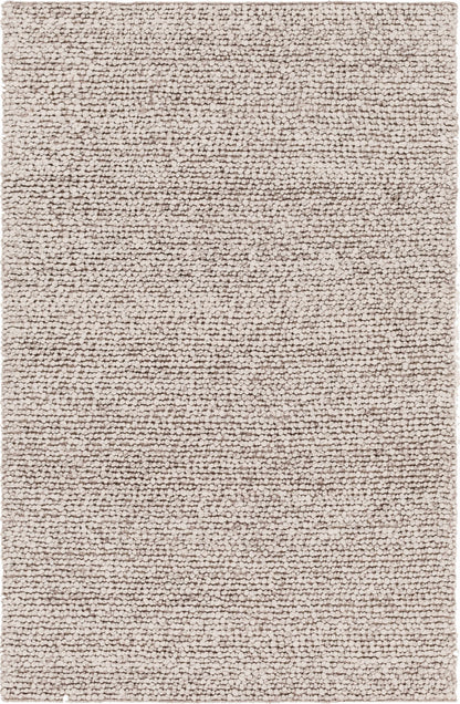 Charcoal Handwoven Wool & Viscose Area Rug