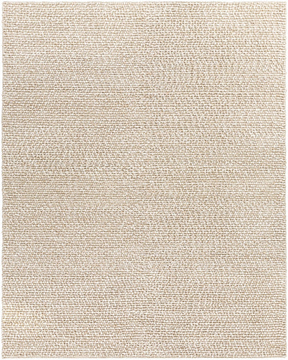 Beige Handwoven Wool & Viscose Timeless Area Rug