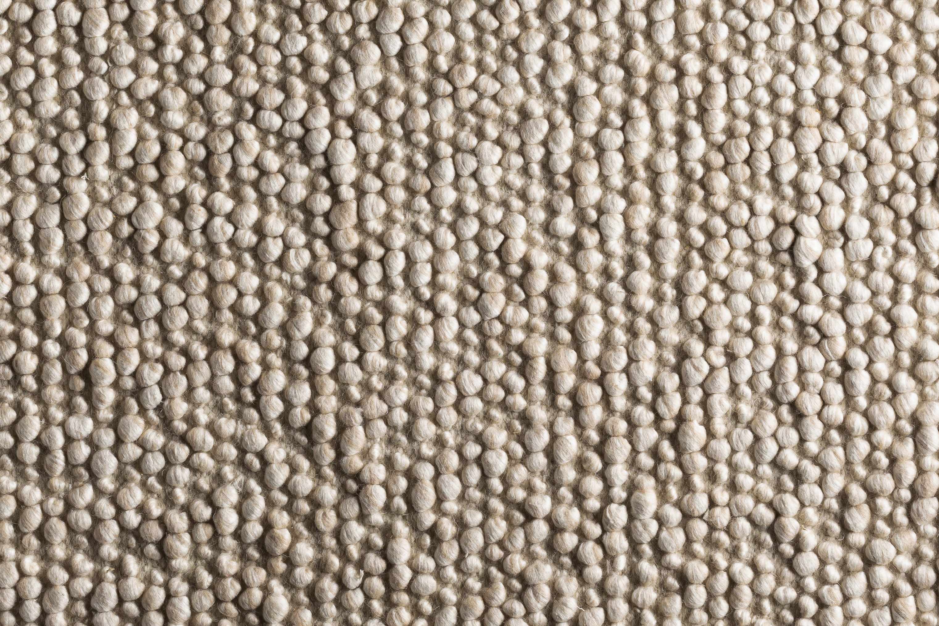 Beige Handwoven Wool & Viscose Timeless Area Rug