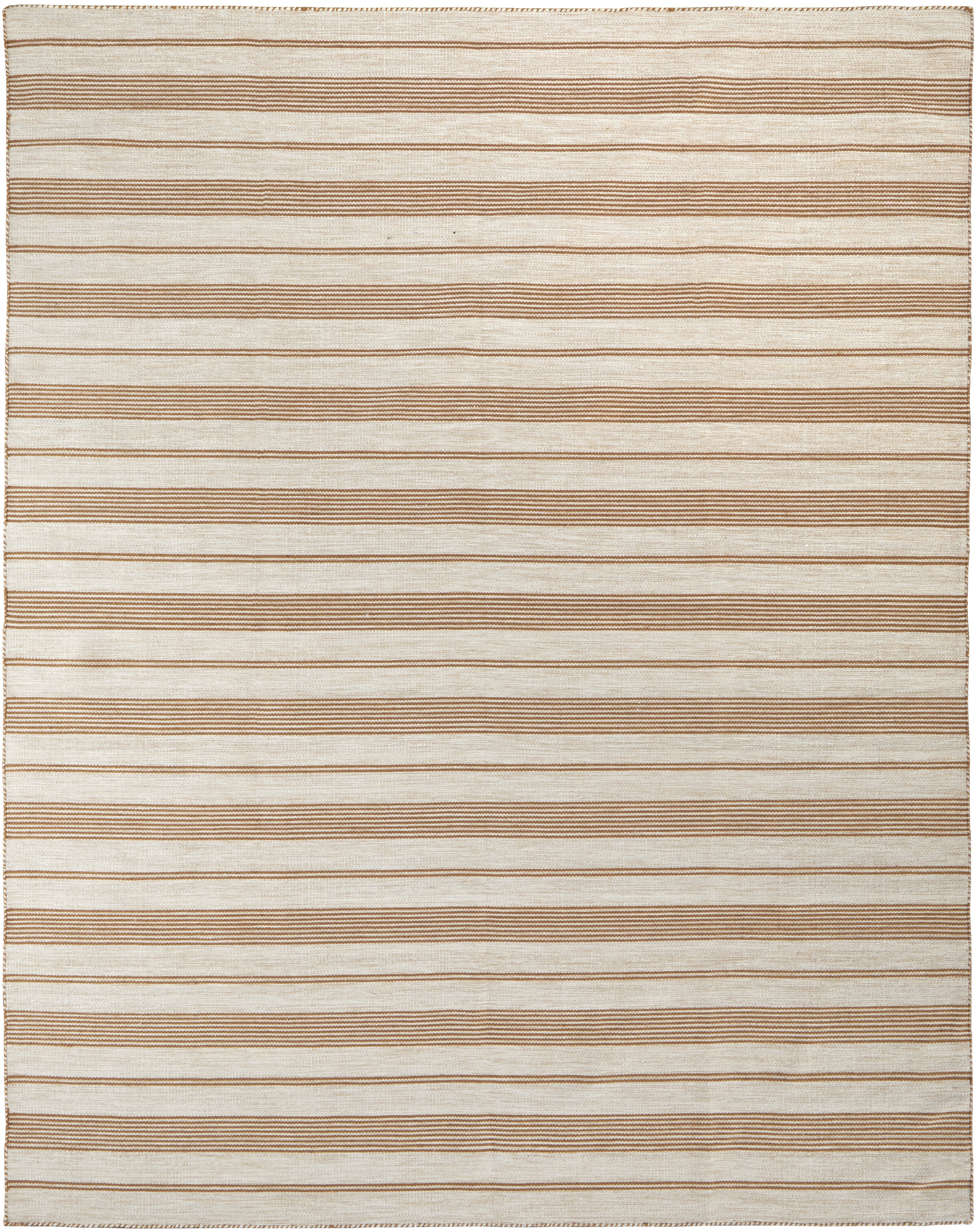 Duprine Transitional Stripes - Ivory/Taupe/Brown Area Rug