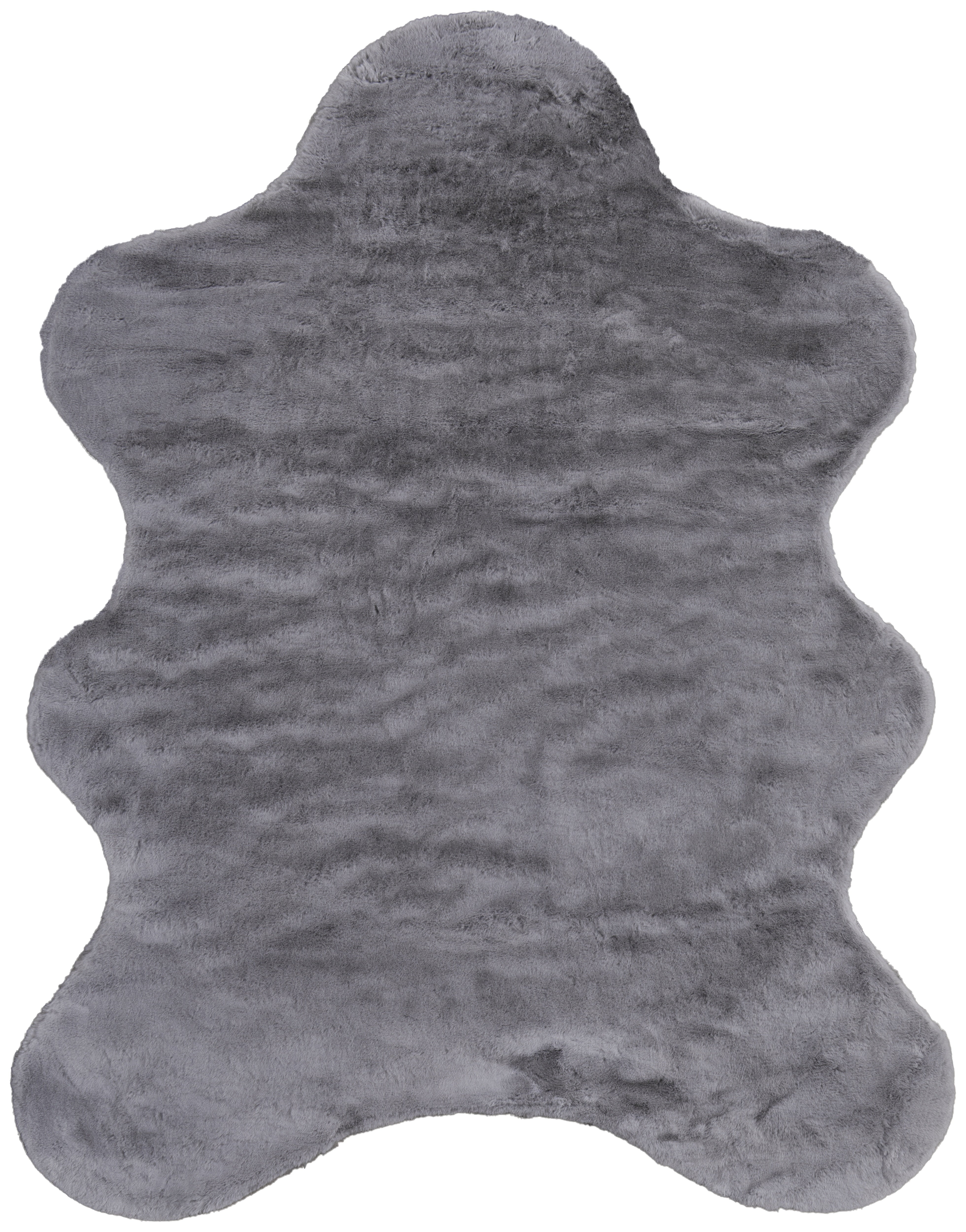 Luxe Velour Modern Solid - Taupe/Gray Area Rug