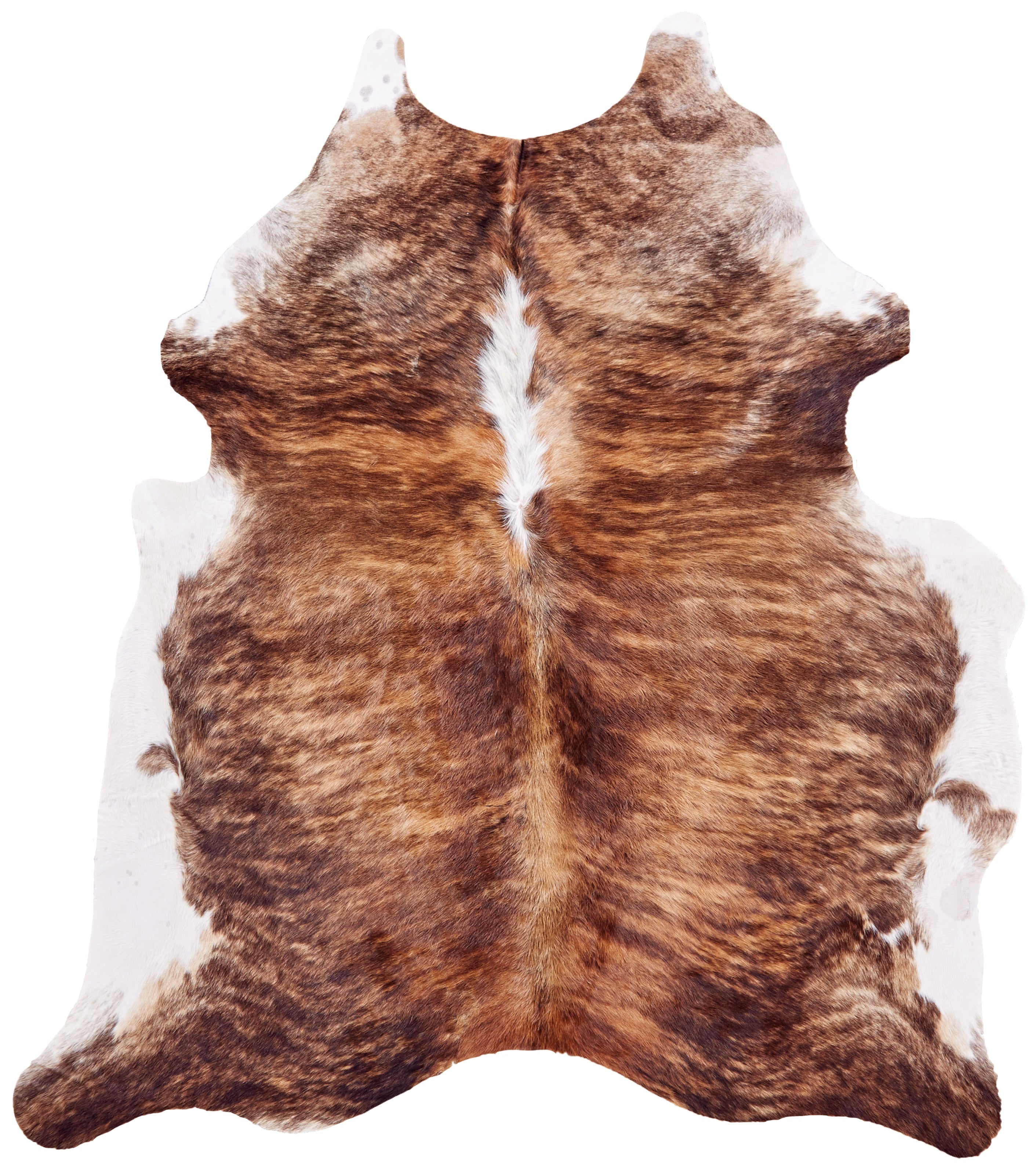 Bartlett Brown/Tan/White Cow Hide