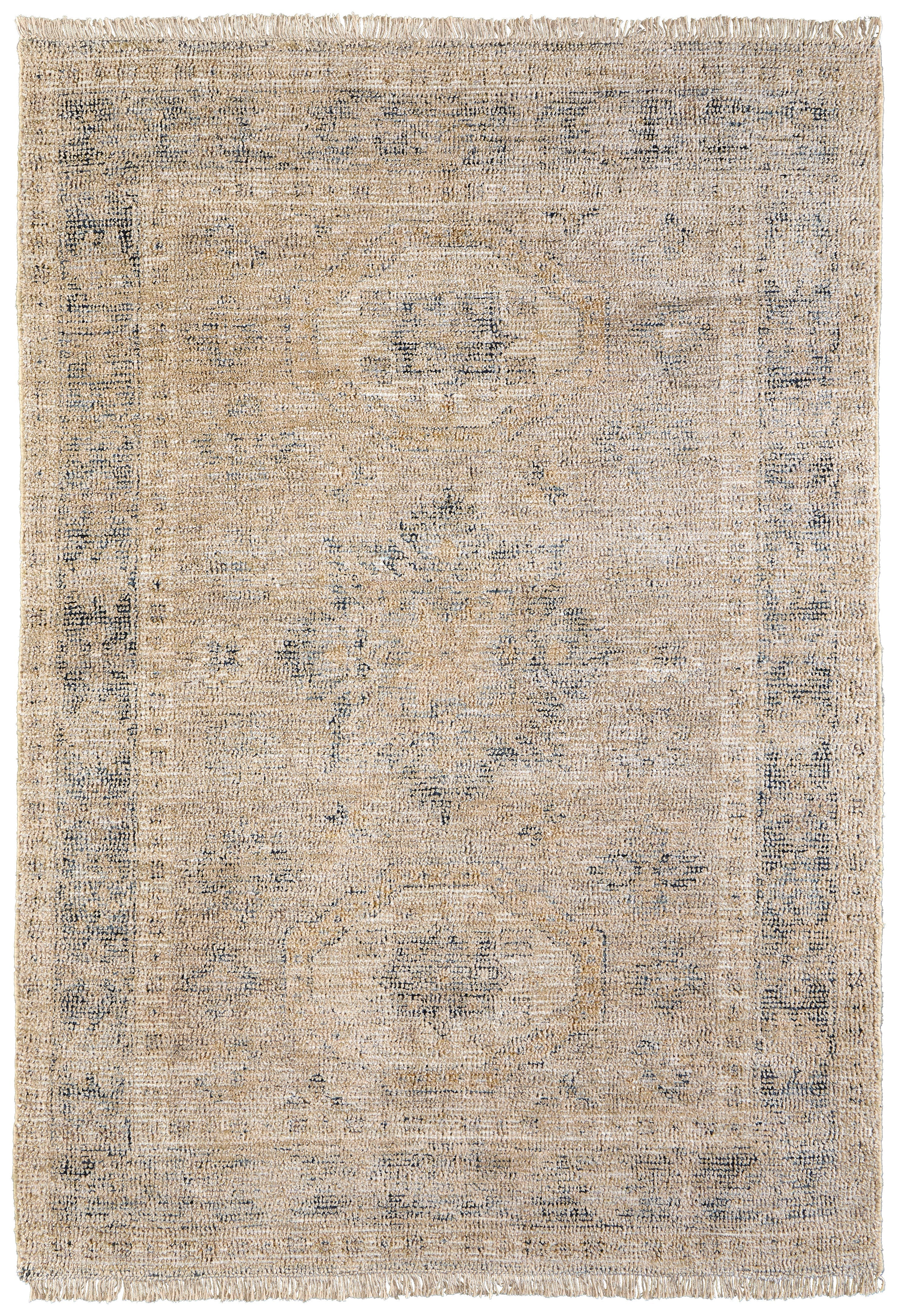 Caldwell Transitional Medallion - Tan/Gray/Gold Area Rug