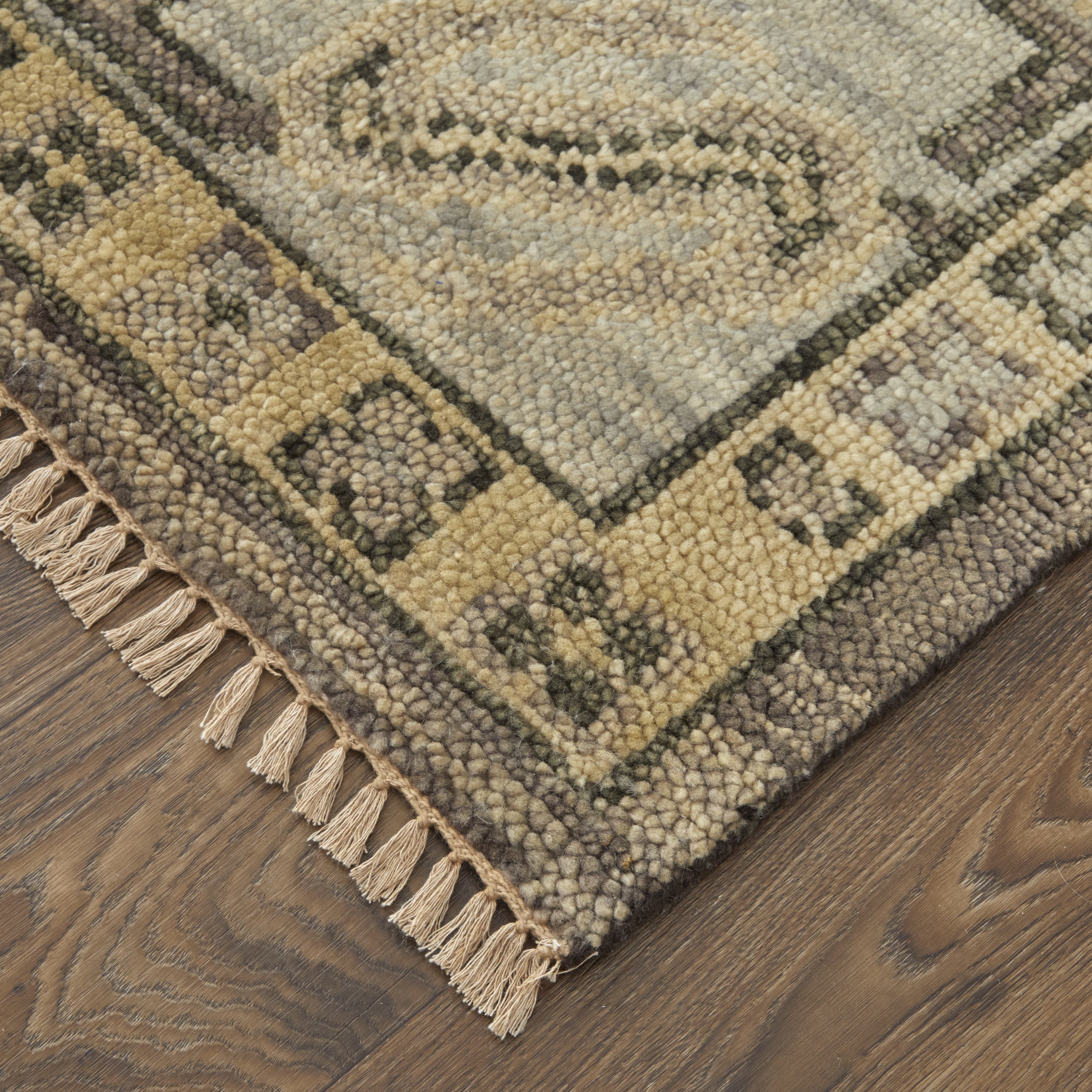 Fillmore Traditional Diamond - Brown/Gray Area Rug