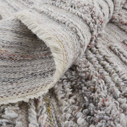 Alden Transitional Stripes - Taupe/Ivory/Red