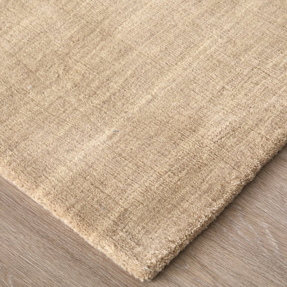 Luna Modern Solid - Tan Area Rug