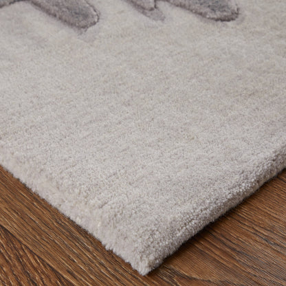 Anya Transitional Abstract - Ivory/Gray/Taupe Area Rug