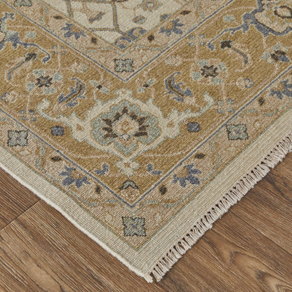 Corbitt Traditional Oriental - Ivory/Gold Area Rug