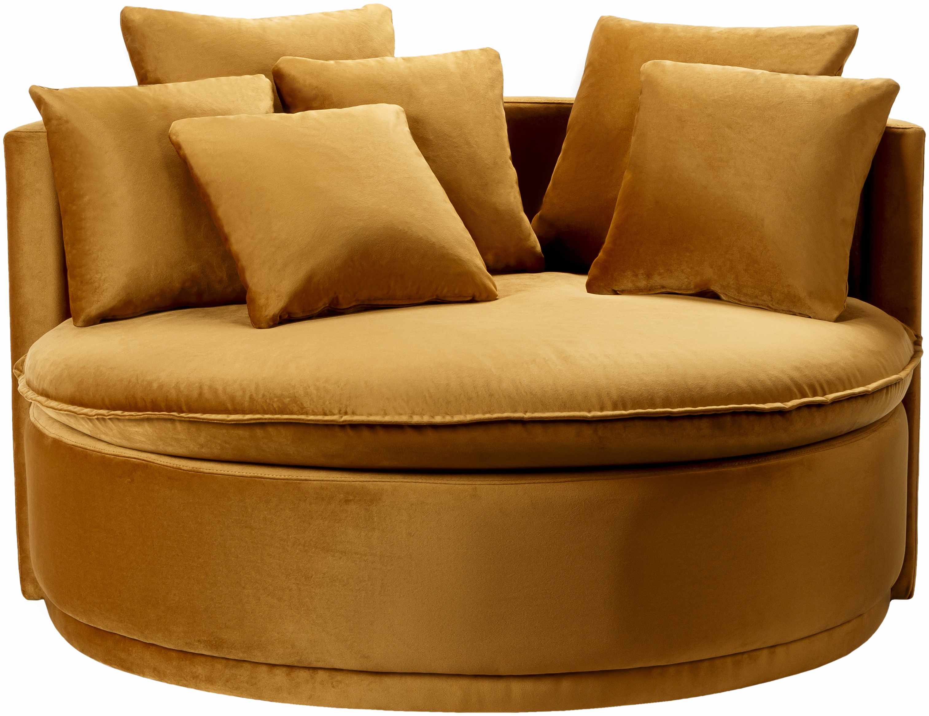 Siena Mustard Lounger
