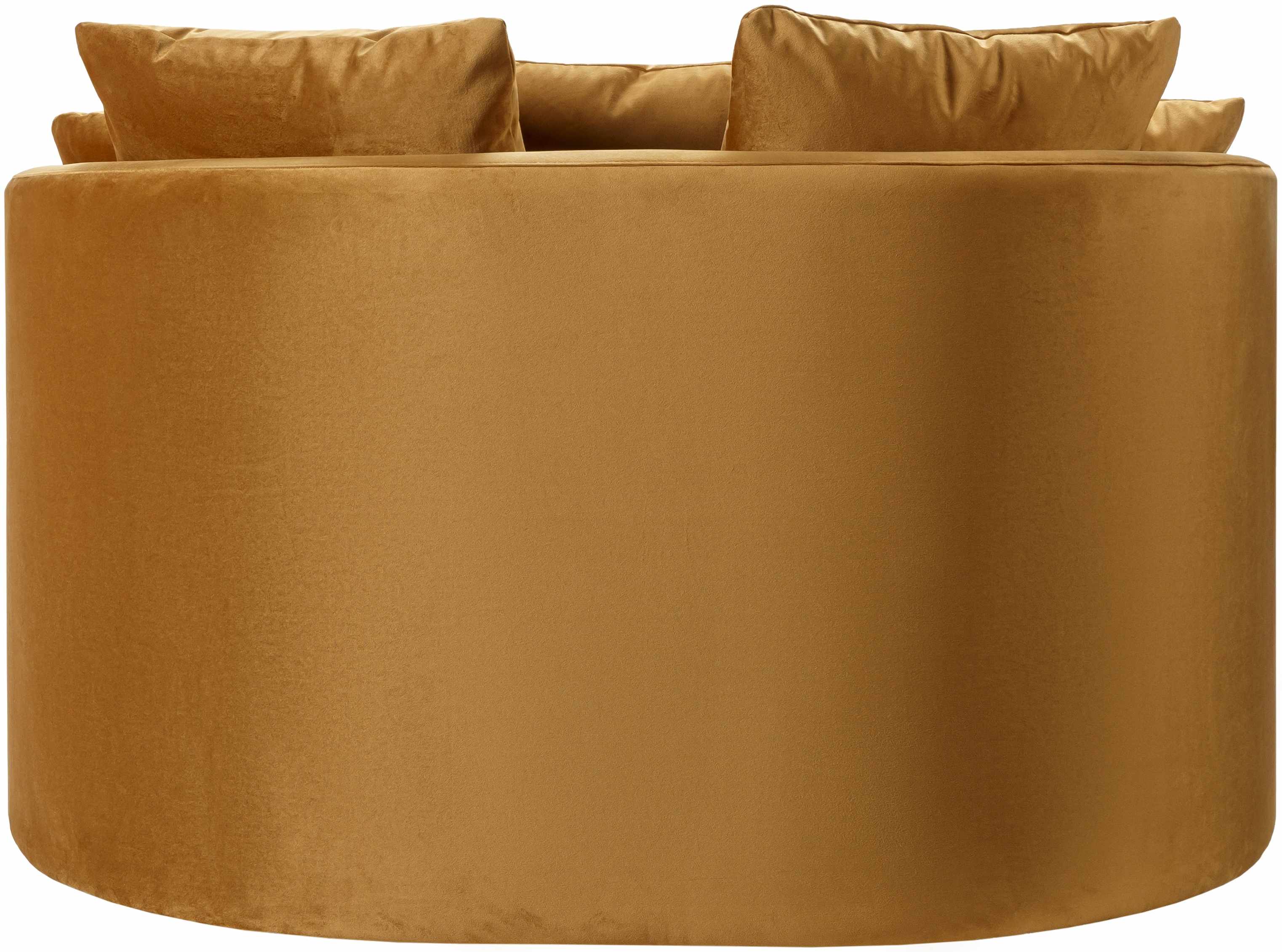 Siena Mustard Lounger