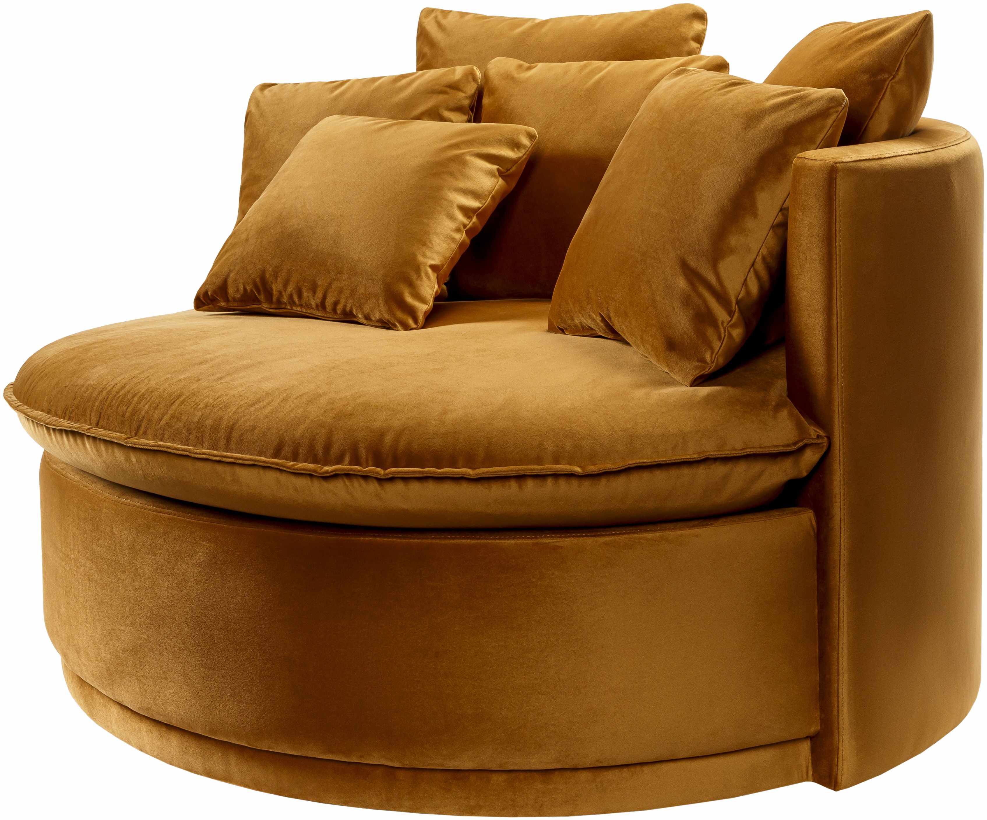 Siena Mustard Lounger