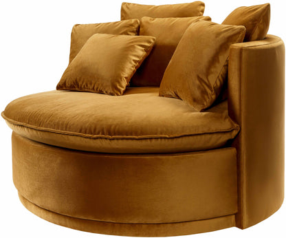 Siena Mustard Lounger
