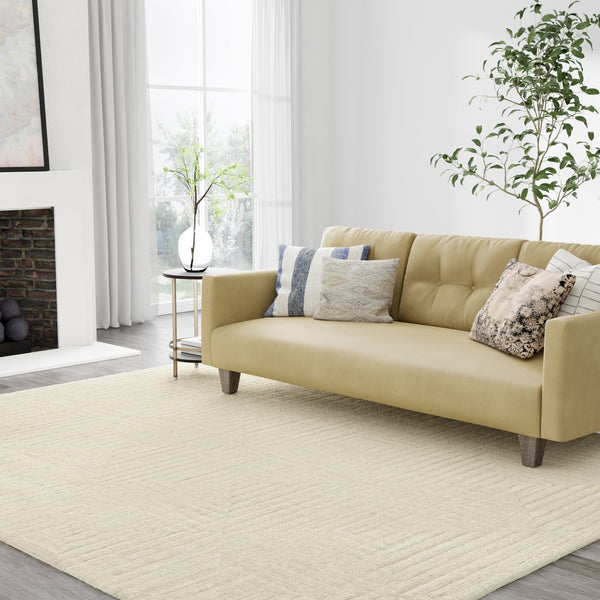 Channels Modern Geometric - Ivory