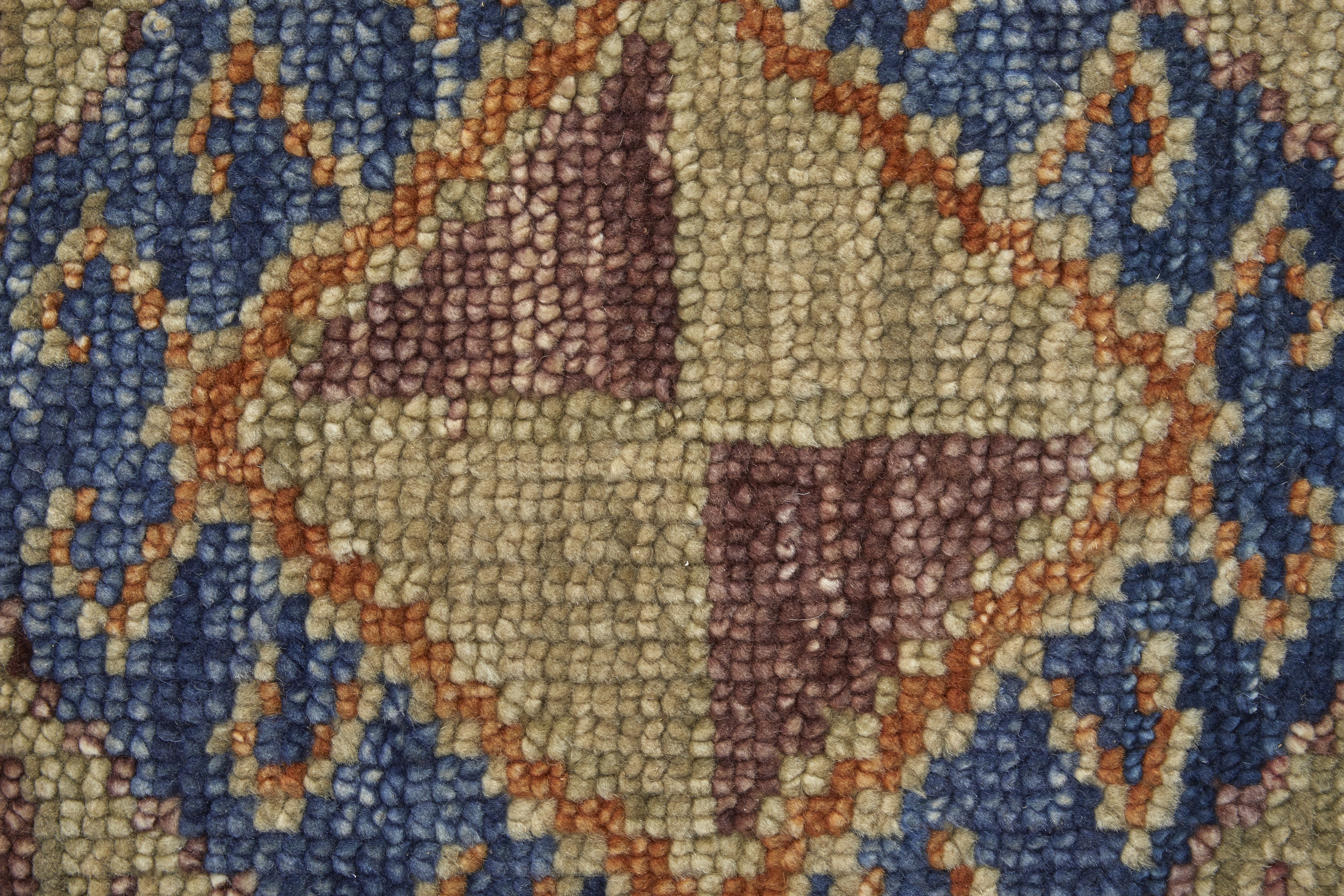 Fillmore Traditional Geometric - Red/Green/Blue Area Rug