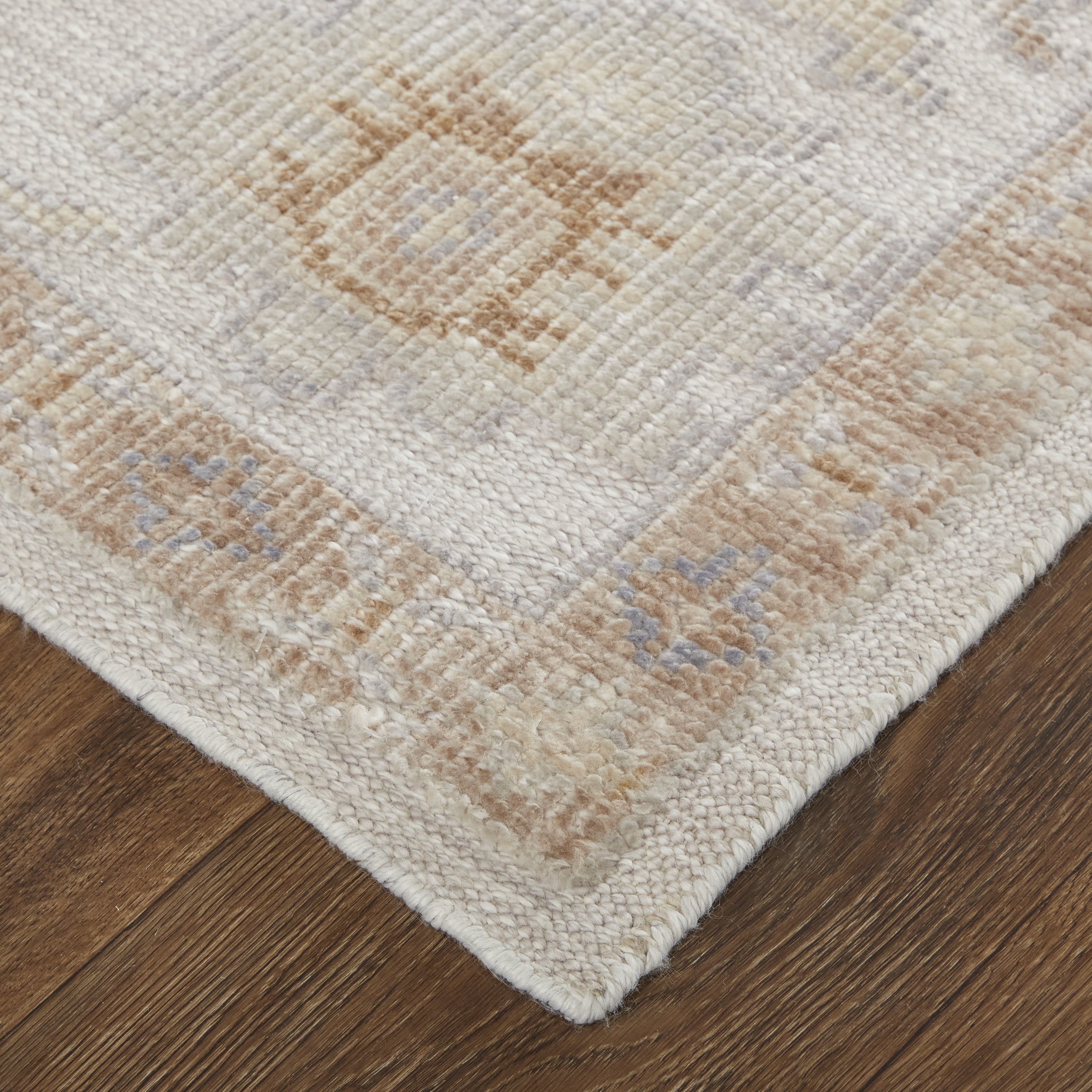 Wendover Transitional Oriental - Ivory/Orange Area Rug