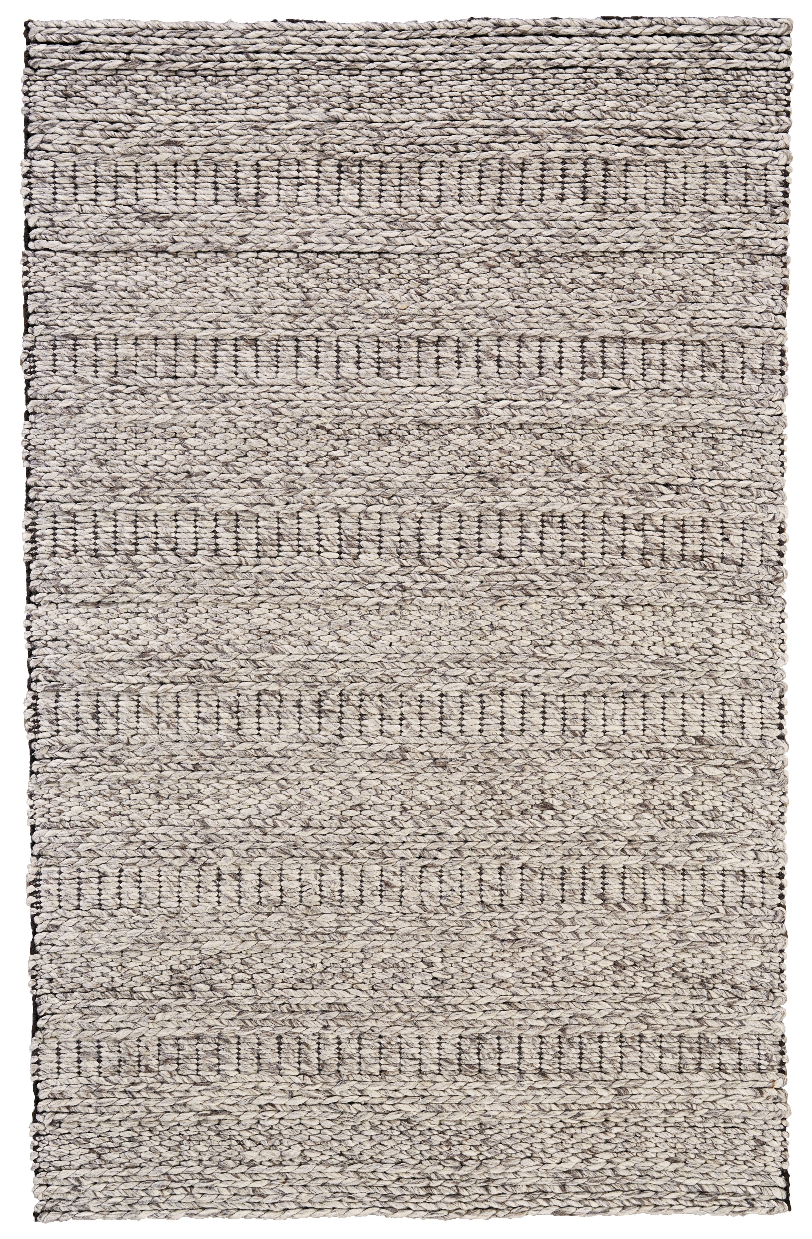 Berkeley Transitional Geometric - Ivory/Gray/Tan Area Rug