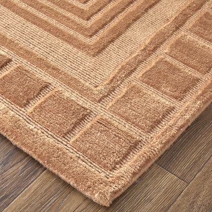 Channels Modern Geometric - Tan/Gold