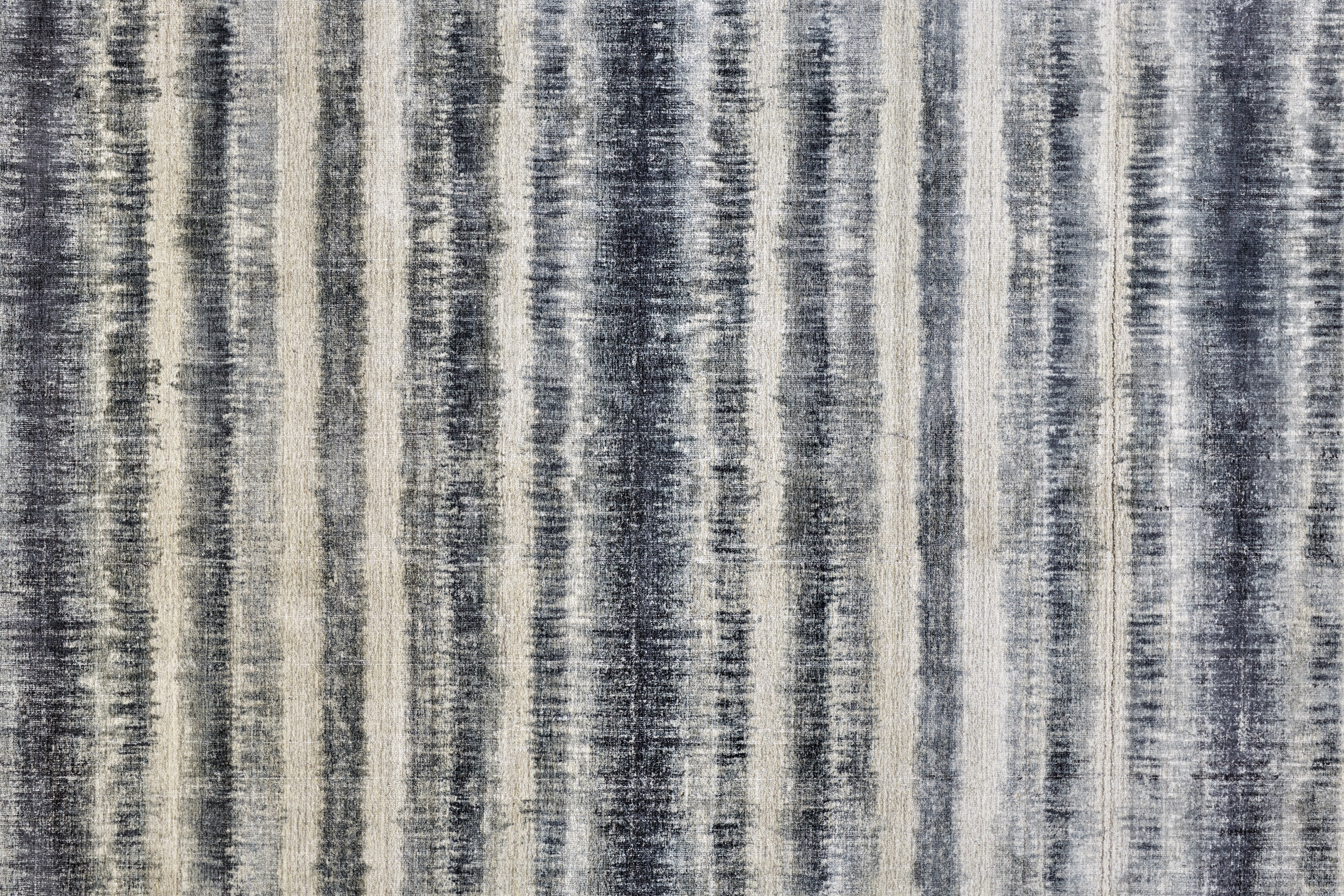 Mackay Transitional Stripes - Ivory/Blue Area Rug