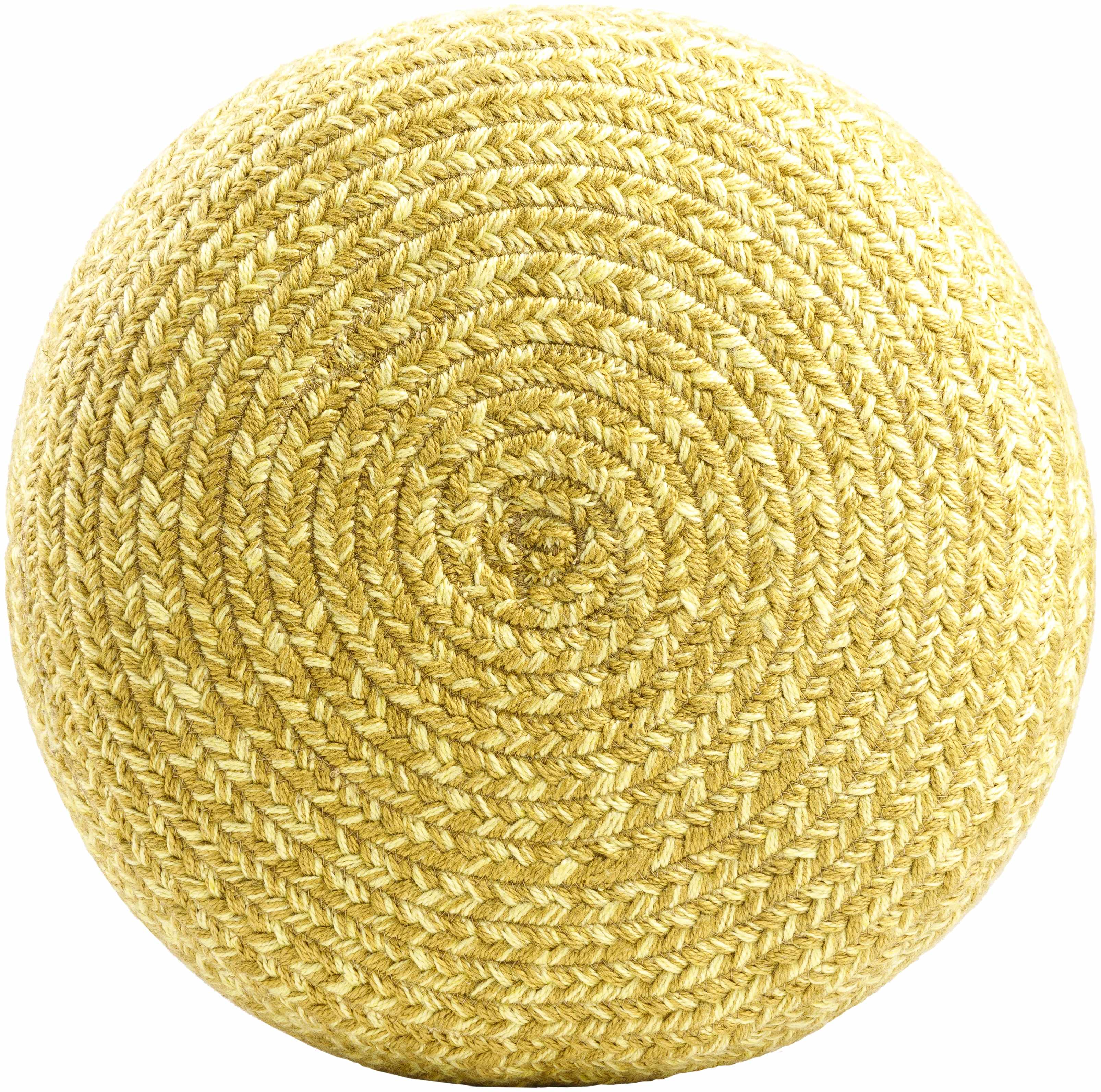 Phebe Braided Indoor / Outdoor Pouf