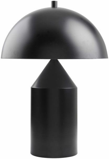 Agra Industrial Black Table Lamp