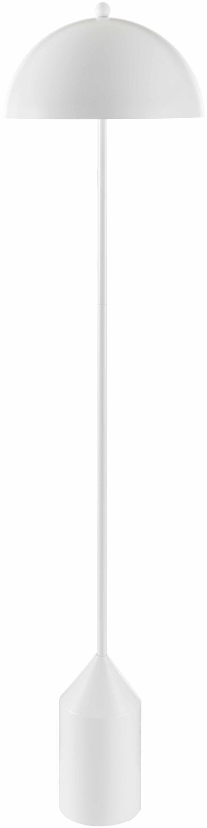 Timeless White Mushroom Floor Lamp