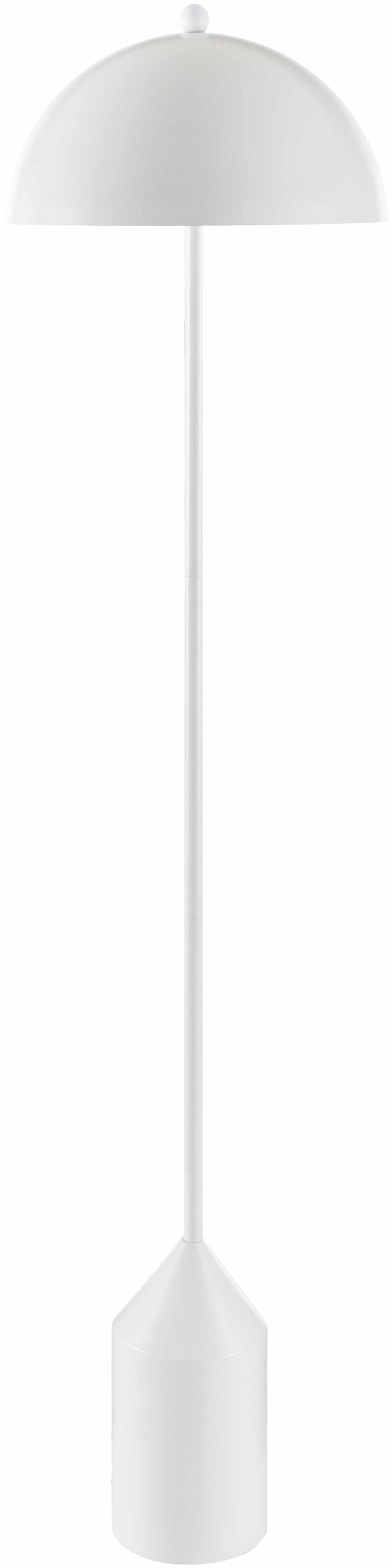 Timeless White Mushroom Floor Lamp